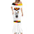 Custom Germany Football 2024 Go Champion Mermaid Dress Design 90s Style Home Color LT03