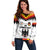 Custom Germany Football 2024 Go Champion Off Shoulder Sweater Design 90s Style Home Color LT03