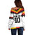 Custom Germany Football 2024 Go Champion Off Shoulder Sweater Design 90s Style Home Color LT03