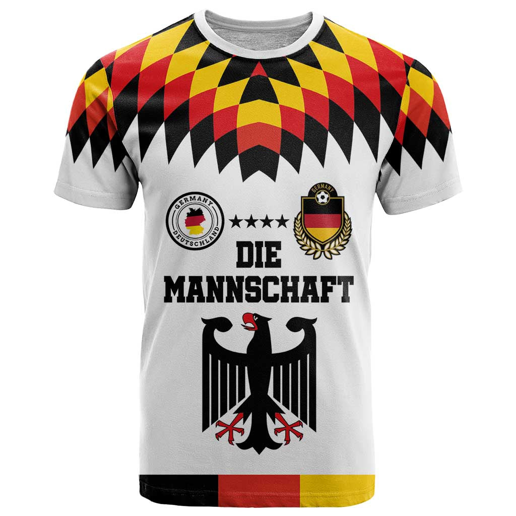 Custom Germany Football 2024 Go Champion T Shirt Design 90s Style Home Color LT03