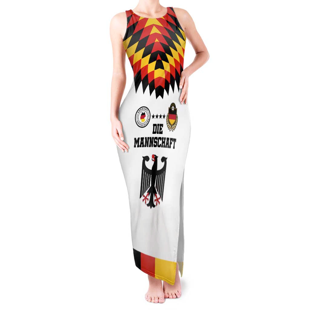 Custom Germany Football 2024 Go Champion Tank Maxi Dress Design 90s Style Home Color LT03