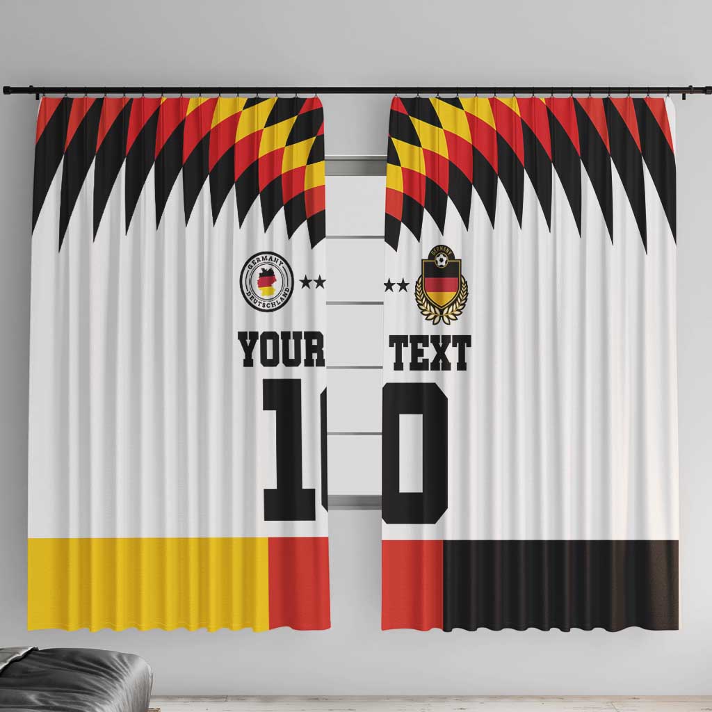 Custom Germany Football 2024 Go Champion Window Curtain Design 90s Style Home Color LT03