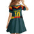 Custom Germany Football 2024 Go Champion Family Matching Off Shoulder Short Dress and Hawaiian Shirt Design 90s Style Away Color - Wonder Print Shop