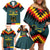 Custom Germany Football 2024 Go Champion Family Matching Off Shoulder Short Dress and Hawaiian Shirt Design 90s Style Away Color - Wonder Print Shop