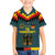 Custom Germany Football 2024 Go Champion Family Matching Puletasi and Hawaiian Shirt Design 90s Style Away Color - Wonder Print Shop