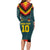 Custom Germany Football 2024 Go Champion Long Sleeve Bodycon Dress Design 90s Style Away Color LT03