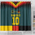 Custom Germany Football 2024 Go Champion Shower Curtain Design 90s Style Away Color LT03