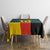 Custom Germany Football 2024 Go Champion Tablecloth Design 90s Style Away Color LT03