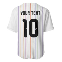 Japan Football Custom Baseball Jersey Colors Beyond Horizon Sashiko Effect White Version