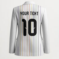 Japan Football Custom Blazer Colors Beyond Horizon Sashiko Effect White Version