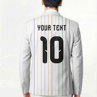 Japan Football Custom Blazer Colors Beyond Horizon Sashiko Effect White Version