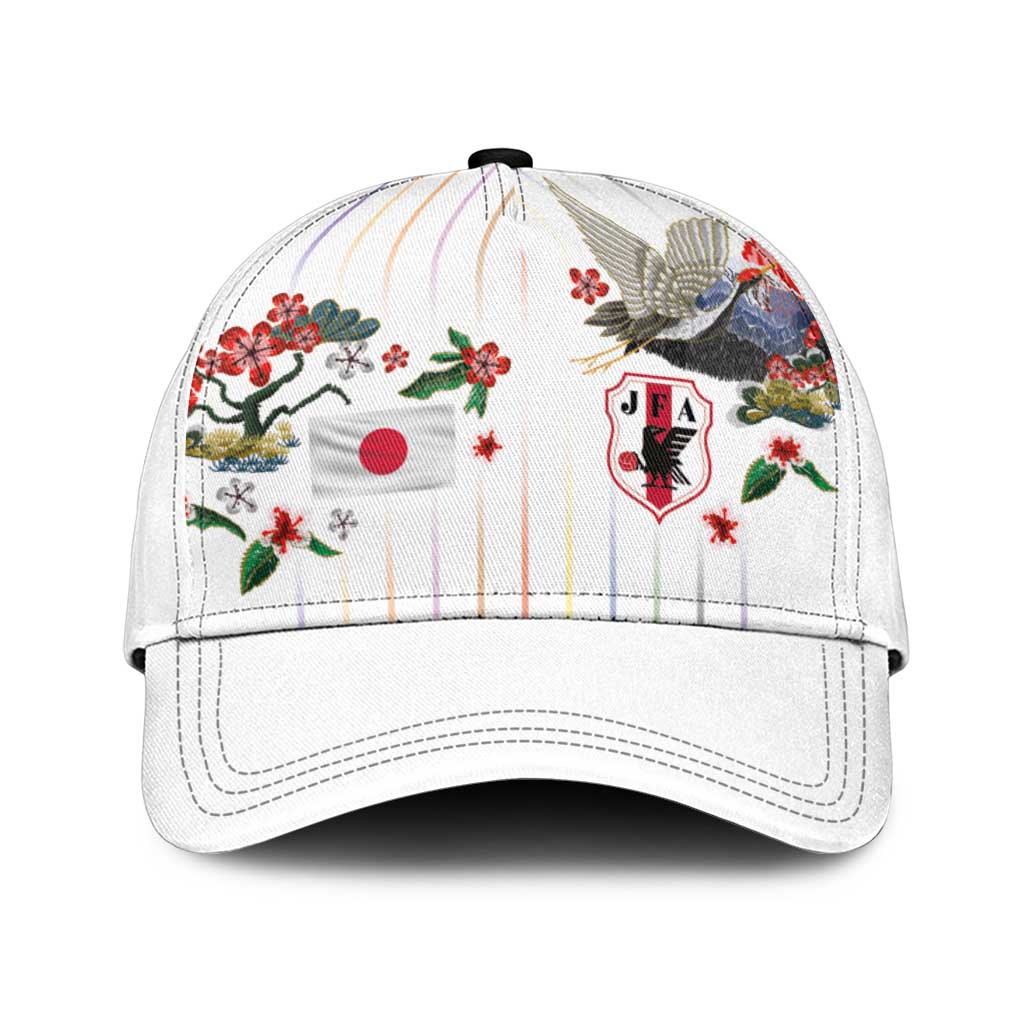Japan Football Classic Cap Colors Beyond Horizon Sashiko Effect White Version