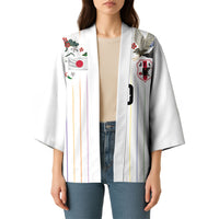Japan Football Custom Kimono Colors Beyond Horizon Sashiko Effect White Version