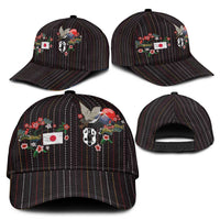 Japan Football Classic Cap Colors Beyond Horizon Sashiko Effect Black Version