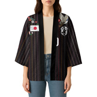 Japan Football Custom Kimono Colors Beyond Horizon Sashiko Effect Black Version