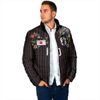 Japan Football Custom Padded Jacket Colors Beyond Horizon Sashiko Effect Black Version