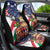 Italian American Heritage Month Car Seat Cover USA Eagle and The Colosseum with National Flag - Wonder Print Shop