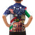 Italian American Heritage Month Family Matching Long Sleeve Bodycon Dress and Hawaiian Shirt USA Eagle and The Colosseum with National Flag - Wonder Print Shop