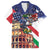 Italian American Heritage Month Family Matching Long Sleeve Bodycon Dress and Hawaiian Shirt USA Eagle and The Colosseum with National Flag - Wonder Print Shop