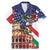 Italian American Heritage Month Family Matching Mermaid Dress and Hawaiian Shirt USA Eagle and The Colosseum with National Flag - Wonder Print Shop