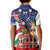 Italian American Heritage Month Kid Polo Shirt USA Eagle and The Colosseum with National Flag - Wonder Print Shop