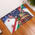 Italian American Heritage Month Rubber Doormat USA Eagle and The Colosseum with National Flag