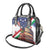 Italian American Heritage Month Shoulder Handbag USA Eagle and The Colosseum with National Flag