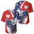 Polish American Heritage Month Baseball Jersey USA Eagle and Poland Eagle with National Flag - Wonder Print Shop