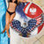 Polish American Heritage Month Beach Blanket USA Eagle and Poland Eagle with National Flag - Wonder Print Shop