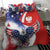 Polish American Heritage Month Bedding Set USA Eagle and Poland Eagle with National Flag - Wonder Print Shop