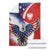 Polish American Heritage Month Blanket USA Eagle and Poland Eagle with National Flag