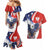 Polish American Heritage Month Couples Matching Mermaid Dress and Hawaiian Shirt USA Eagle and Poland Eagle with National Flag - Wonder Print Shop