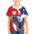 Polish American Heritage Month Family Matching Long Sleeve Bodycon Dress and Hawaiian Shirt USA Eagle and Poland Eagle with National Flag - Wonder Print Shop