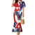 Polish American Heritage Month Family Matching Mermaid Dress and Hawaiian Shirt USA Eagle and Poland Eagle with National Flag - Wonder Print Shop