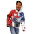 Polish American Heritage Month Kid Hoodie USA Eagle and Poland Eagle with National Flag - Wonder Print Shop