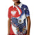 Polish American Heritage Month Kid Polo Shirt USA Eagle and Poland Eagle with National Flag - Wonder Print Shop