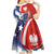 Polish American Heritage Month Kid Short Sleeve Dress USA Eagle and Poland Eagle with National Flag - Wonder Print Shop