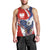 Polish American Heritage Month Men Tank Top USA Eagle and Poland Eagle with National Flag - Wonder Print Shop