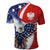 Polish American Heritage Month Polo Shirt USA Eagle and Poland Eagle with National Flag - Wonder Print Shop