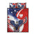 Polish American Heritage Month Quilt Bed Set USA Eagle and Poland Eagle with National Flag