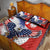 Polish American Heritage Month Quilt Bed Set USA Eagle and Poland Eagle with National Flag