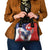 Polish American Heritage Month Shoulder Handbag USA Eagle and Poland Eagle with National Flag