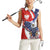 Polish American Heritage Month Women Sleeveless Polo Shirt USA Eagle and Poland Eagle with National Flag - Wonder Print Shop