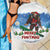 Christmas Bigfoot Ride Snowboard Beach Blanket Merry Footmas Xmas Style - Wonder Print Shop