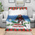 Christmas Bigfoot Ride Snowboard Blanket Merry Footmas Xmas Style