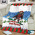 Christmas Bigfoot Ride Snowboard Blanket Merry Footmas Xmas Style