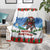 Christmas Bigfoot Ride Snowboard Blanket Merry Footmas Xmas Style