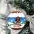 Christmas Bigfoot Ride Snowboard Ceramic Ornament Merry Footmas Xmas Style - Wonder Print Shop