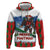 Christmas Bigfoot Ride Snowboard Zip Hoodie Merry Footmas Xmas Style - Wonder Print Shop