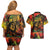 Jamaican Reggae Legend's Birthday Couples Matching Off Shoulder Short Dress and Hawaiian Shirt One Love Jamaica - Wonder Print Shop